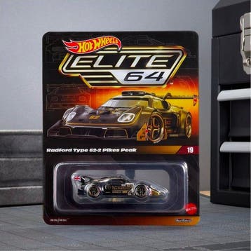 Hot Wheels, Mattel 1:64 - Modelauto - Hot Wheels Elite 64, Nieuw