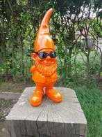 Beeld, funny gnome with sunglasses - 41 cm - polyresin