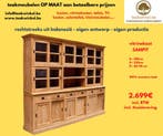 Duurzame teakmeubelen (maatwerk), Huis en Inrichting, Kasten | Vitrinekasten, Koloniaal en modern, Nieuw, Verzenden, 200 cm of meer