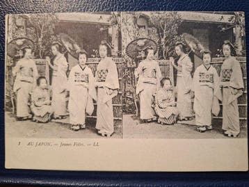 Monde - 50 Cattes postalesJapon,Ceylon,Luxembourg,,,,,,,etc, Verzamelen, Postkaarten | Buitenland, Gelopen
