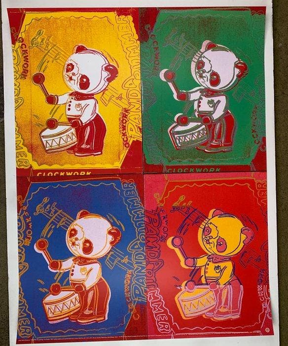 Andy Warhol (1928-1987) - Four Pandas, 1983 - Pop Art, Antiquités & Art, Art | Objets design