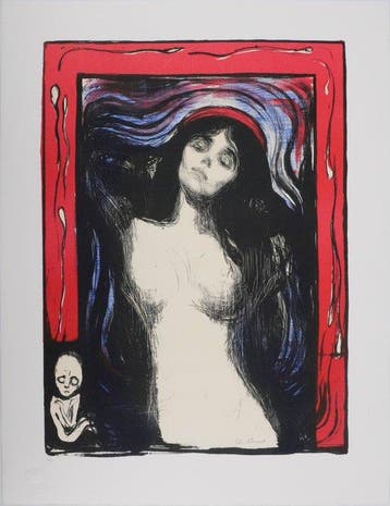 Edvard Munch (1863-1944) - Madonna