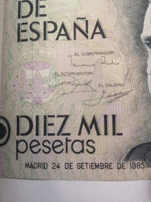 Spanje. - 15 x 10000 pesetas 1985 - Pick 161, Timbres & Monnaies, Billets de banque | Europe | Billets non-euro