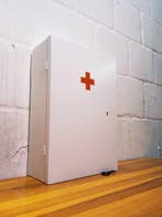 Armoire à pharmacie - Armoire de premiers secours - Acier