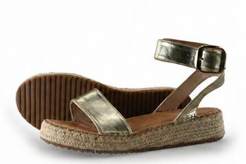 Posh Espadrilles in maat 40 Goud, Kleding | Dames, Schoenen, Espadrilles, Overige kleuren, Verzenden, Zo goed als nieuw