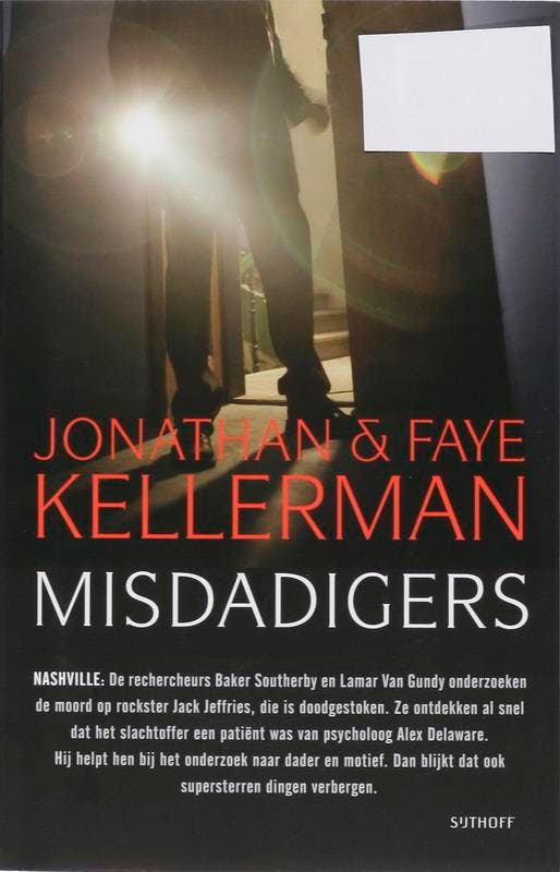 Misdadigers 9789021800974 Jonathan Kellerman, Boeken, Thrillers, Gelezen, Verzenden