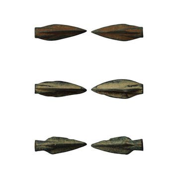 Scythe Bronze Pointes de flèche trilobées (lot de 3) (Sans