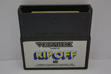 Rip Off (VECTREX), Consoles de jeu & Jeux vidéo