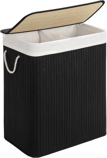 Wasmand van bamboe - 100 liter - hoogte 60 cm - twee, Verzenden, Nieuw