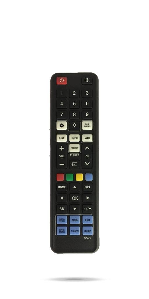 Universele Sony en Philips TV afstandsbediening LCD | Plasma, Audio, Tv en Foto, Afstandsbedieningen, Nieuw, Ophalen of Verzenden