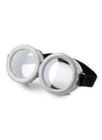 Goggles Grijs Grijze Bril met Heldere Glazen en Elastieken B, Ophalen of Verzenden, Nieuw