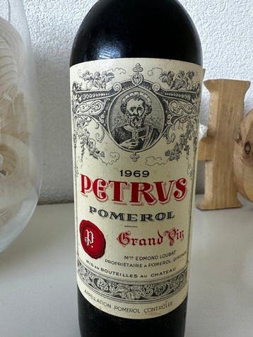 1969 Petrus - Pomerol - 1 Bouteille (0,75 l), Collections