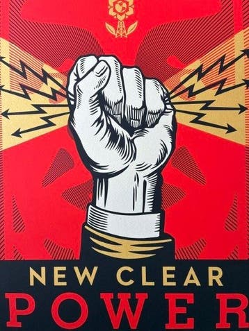Shepard Fairey (OBEY) (1970) - New Clear Power