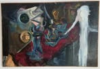 Francesca Bernasconi (XX) - Composizione, Antiek en Kunst, Kunst | Schilderijen | Modern