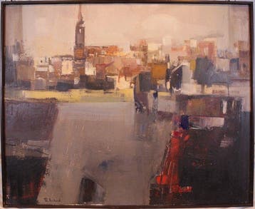 Richard Pérez Franco (1950) - Paisaje de Lerma