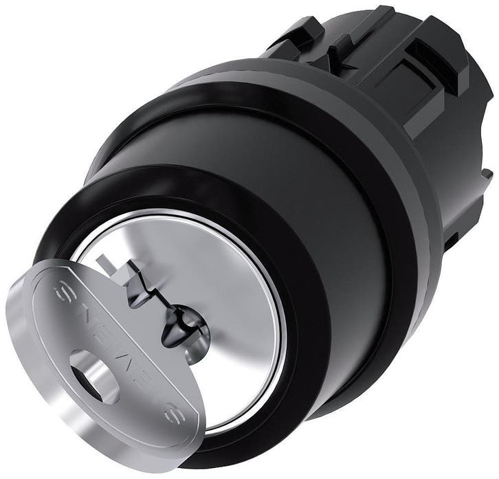 Siemens Selector Switch Front Element - 3SU10004BF010AA0, Doe-het-zelf en Bouw, Elektriciteit en Kabels, Verzenden