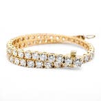 Armband - 14 karaat Geel goud - 5.40ct. tw. Diamant, Nieuw