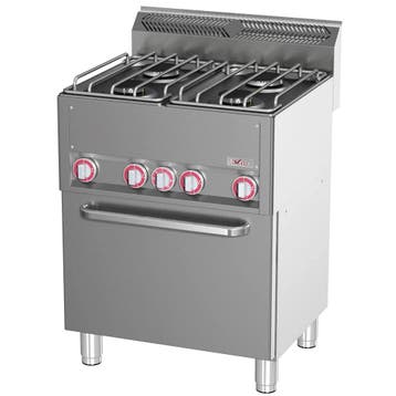 Fornuis + Heteluchtoven | COOKING LINE 600 | Gas/Elektrisch, Verzenden, Nieuw in verpakking