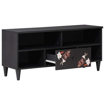vidaXL Opbergkasten Multikleur 100 x 33,5 x 46 cm Massief, Verzenden, Nieuw