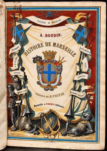 Amédée Boudin / H. Pottin - Histoire de Marseille – Tavola, Antiquités & Art