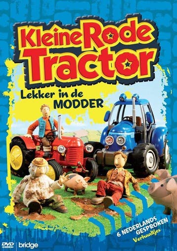 Kleine rode tractor - Lekker in de modder (dvd tweedehands, Ophalen of Verzenden