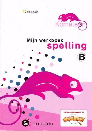 Kameleon Spelling Werkboek B 5e leerjaar (per stuk), Verzenden, Nieuw