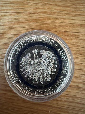 Allemagne. Silver medal Unser Planeten - die Erde - 14,66g