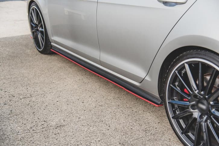 RACING DURABILITY Side skirts Diffuser voor Volkswagen Golf, Auto diversen, Tuning en Styling, Ophalen of Verzenden