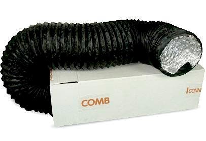 Flexibele slang CombiConnect zwart Ø 315mm (binnenmaat), Doe-het-zelf en Bouw, Ventilatie en Afzuiging, Nieuw, Verzenden
