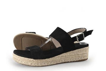 Dolcis Sandalen in maat 41 Zwart, Vêtements | Femmes, Chaussures, Verzenden, Sandalen of Muiltjes