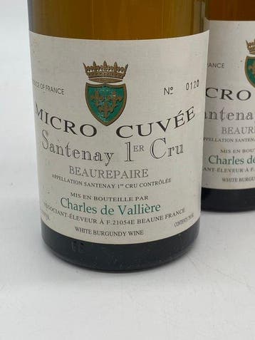 2003 Charles de Vallière, Micro Cuvée Beaurepaire - Santenay