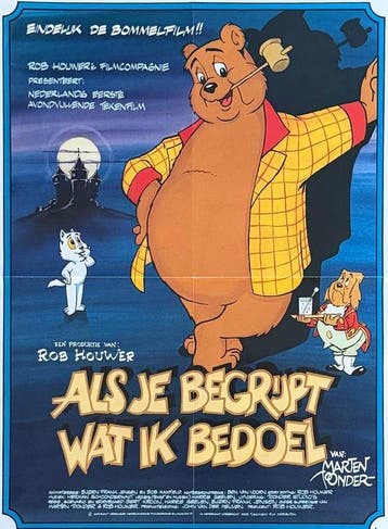 Marten Toonder Studios - 1 affiche - Bommel en Tom Poes -, Cd's en Dvd's, Nieuw in verpakking