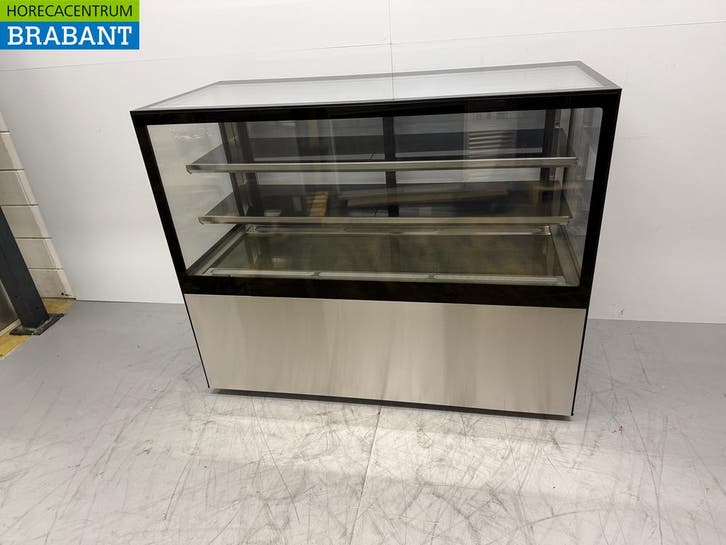 RVS Polar Verrijdbare Koelvitrine 150 cm 230V Horeca, Zakelijke goederen, Horeca | Keukenapparatuur, Ophalen of Verzenden