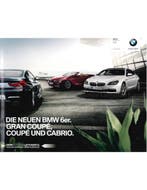 2014 BMW 6 SERIE BROCHURE DUITS, Ophalen of Verzenden