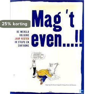 Mag t even...!! 9789077032015 Jaap Vegter, Boeken, Stripverhalen, Verzenden, Zo goed als nieuw, Jaap Vegter