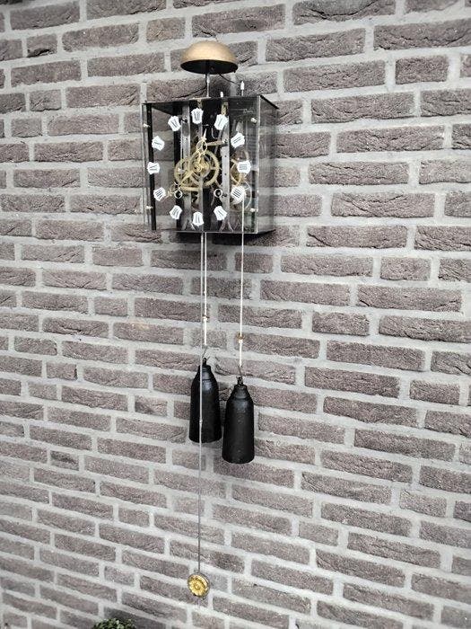 Comtoise klok - - IJzer - 1850-1900, Antiek en Kunst, Antiek | Klokken