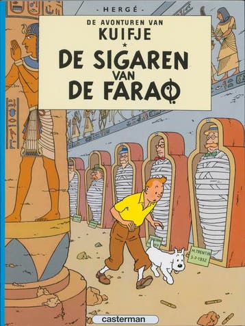 De avonturen van Kuifje 4: De sigaren van de farao / 03, Boeken, Verzenden, Gelezen, Hergé
