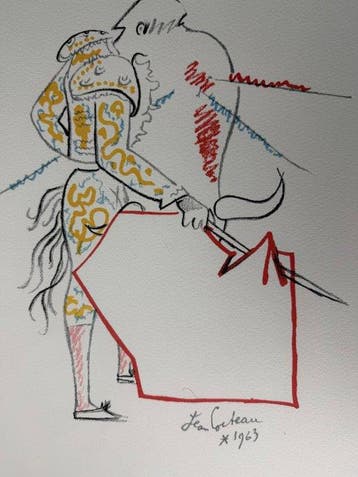 Jean Cocteau (1889-1963) - La Passe