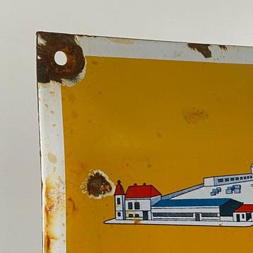 SLAVIA - Reclamebord - 60x40cm - Gemaakt van dikke