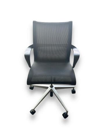 Herman Miller Setu Bureaustoelen, 100+ Voorraad, Verzenden, Zwart, Zo goed als nieuw, Bureaustoel