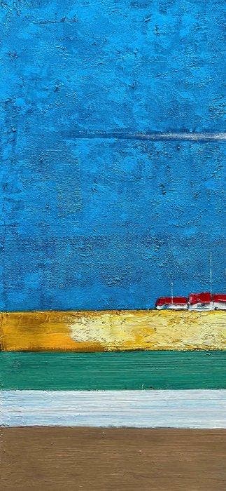 Hoang Anh - Ligne de Rivage 120 120 cm
