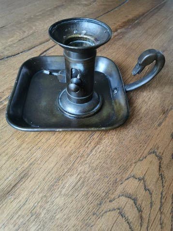 Kandelaar - Messing - Engelse blaker
