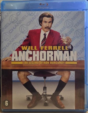 Anchorman - the legend of Ron Burgundy (blu-ray tweedehands, Ophalen of Verzenden, Nieuw in verpakking