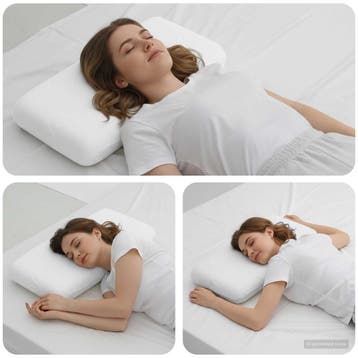 vidaXL Slapen kussen 70 x 36 x 13,5 cm Medium Traagschuim, Verzenden, Nieuw