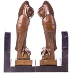 Serre-livres - Bronze, Marbre - style Art déco