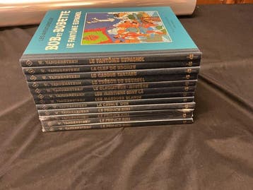 Bob et Bobette - Série bleue complète - 12x C - 12 Album -