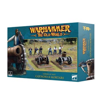 Empire of Man cannons and mortars (warhammer nieuw), Ophalen of Verzenden, Nieuw