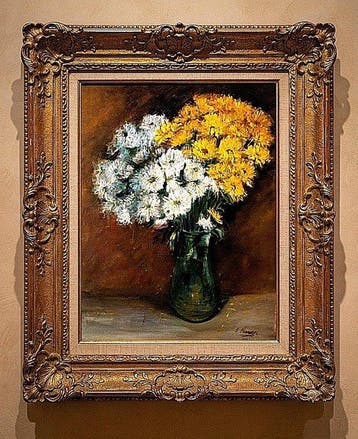 Spanish school (XX) - Bouquet de Peonias, Antiek en Kunst