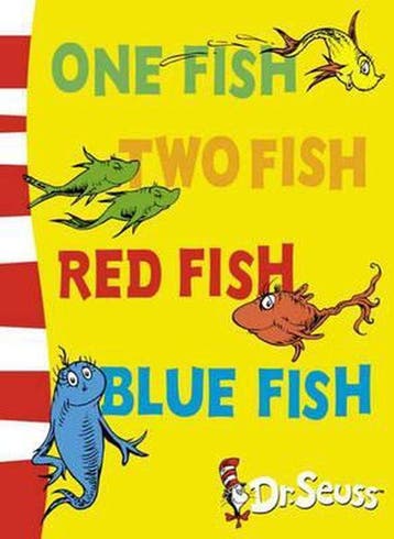One Fish, Two Fish, Red Fish, Blue Fish - Seuss, Verzenden, Nieuw