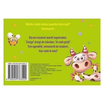 Het gigaleuke moppenboek voor kinderen - de Jager, Verzenden, Nieuw